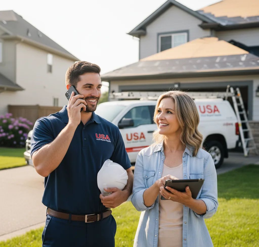 USA Roof Repair Experts customer support in Ranger